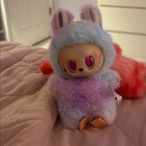 luck lafufu plush keychain